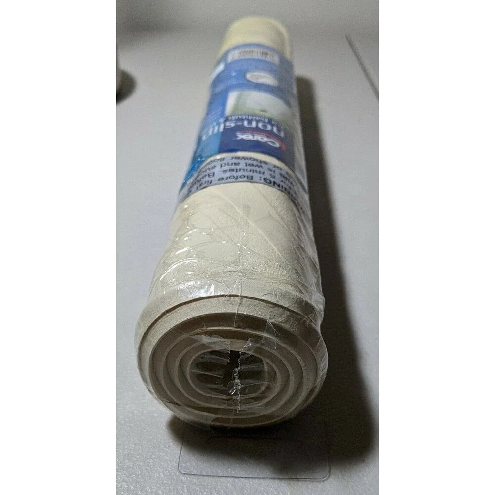 Carex 28 x 16 Bathtub Mat White, slip-resistant surface Sealed